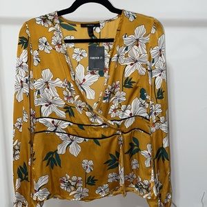 Long Sleeve Floral Top